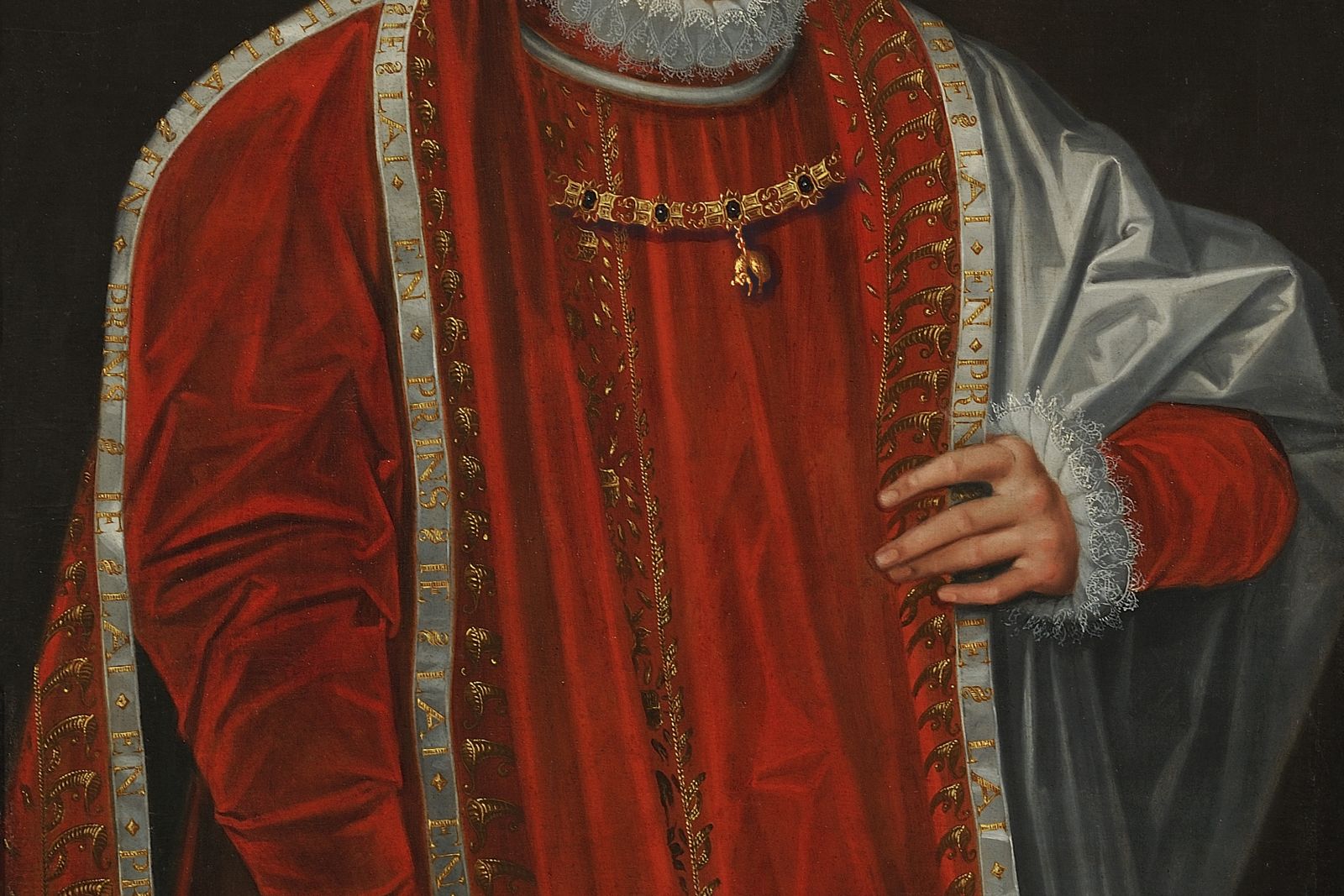 Anthonis Mor (1519–1577), Vratislav z Pernštejna (1530–1582), kol. 1555, olej na plátně, Lobkowiczký palác, Pražský hrad, Lobkowiczké sbírky 